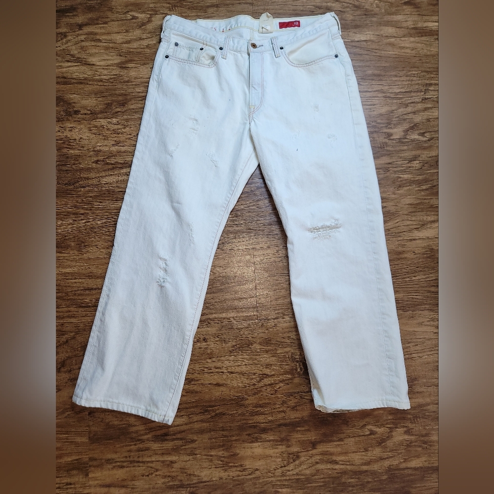 Mens X2 Jeans 36x34 Slim Fit Low Rise Bootcut Denim